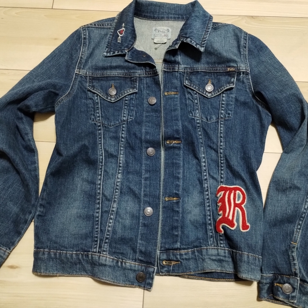 Ralph Lauren denim jacket size 16